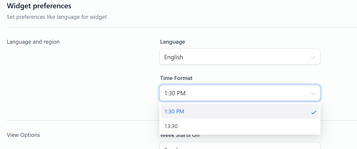 Calendar Settings - Calendar Preferences in GenieAI – GenieAI